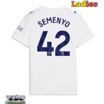 Manchester City Antoine Semenyo #42 Replica Third Shirt Ladies 2026-27 Short Sleeve